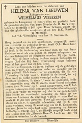 Helena van Leeuwen Wilhelmus Visseren
