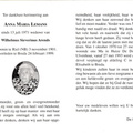 Anna Maria Lemans Wilhelmus Sieverinus Arends