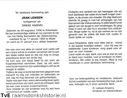 Jean Lensen Dineke Ansems