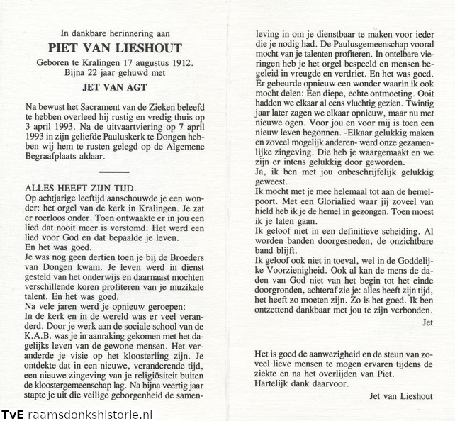 Piet van Lieshout Jet van Agt
