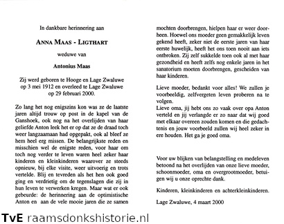 Anna Ligthart Antonius Maas