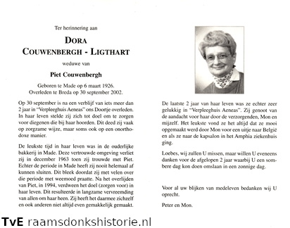 Dora Ligthart Piet Couwenbergh