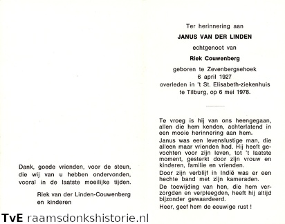 Janus van der Linden Riek Couwenberg