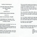 Leonard Johannes Maria van der Linden  Beatrix Daniëls Petronella Adriana Jacoba Lambregts