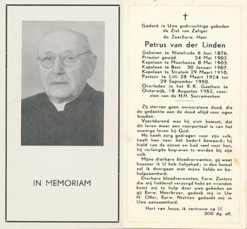 Petrus van der Linden priester