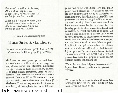 Truus Linthorst Wim Smienk