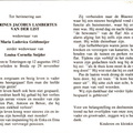 Marinus Jacobus Lambertus van der List Maria Ludovica Geldtmeijer Louisa Cornelia Snijder