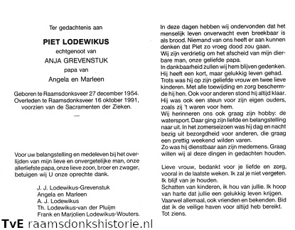 Piet Lodewikius Anja Grevenstuk