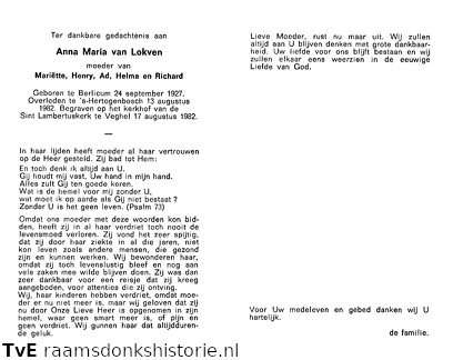 Anna Maria van Lokven