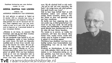 Ardina Martina van Lokven Antonius Cornelis van Schijndel