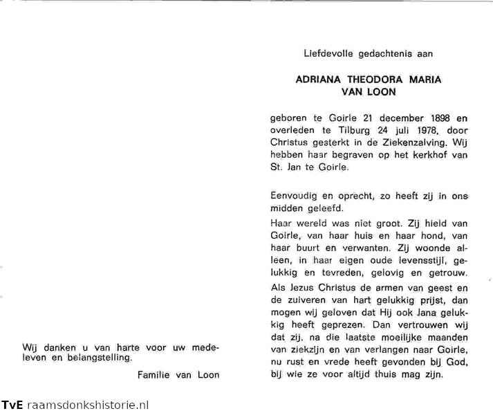 Adriana Theodora Maria van Loon