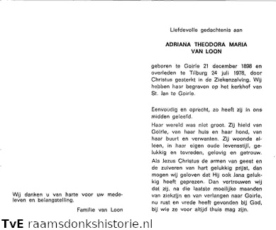 Adriana Theodora Maria van Loon