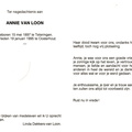Annie van Loon