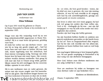 Jan van Loon Dina Veltman