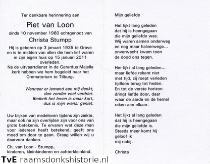 Piet van Loon Christa Stumpp