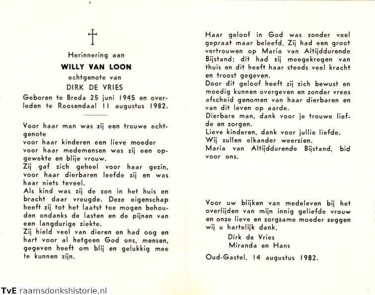 Willy van Loon Dirk de Vries