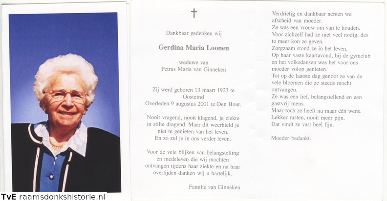 Gerdina Maria Loonen Petrus Maria van Ginneken