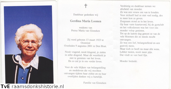 Gerdina Maria Loonen Petrus Maria van Ginneken