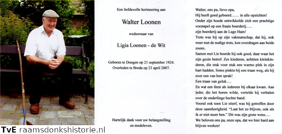 Walter Loonen Ligia de Wit
