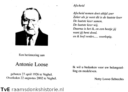 Antonie Loose Netty Sebregts