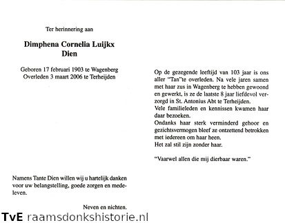 Dimphena Cornelia Luijkx