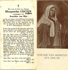 Margaretha Luiten Arnoldus van Rijn