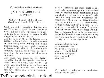 Jacobus Adrianus Luyten