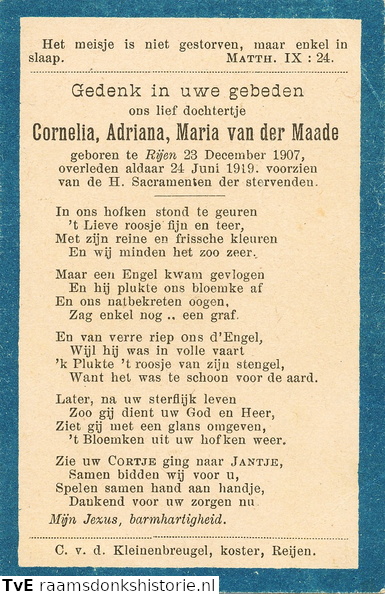 Cornelia Adriana Maria van der Maade