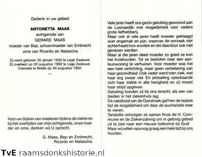 Antonetta Maas Gerard Maas