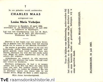 Charles Maas Louisa Maria Verheijen