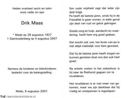 Drik Maas