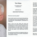 Tom Maas Jeannette Korthout