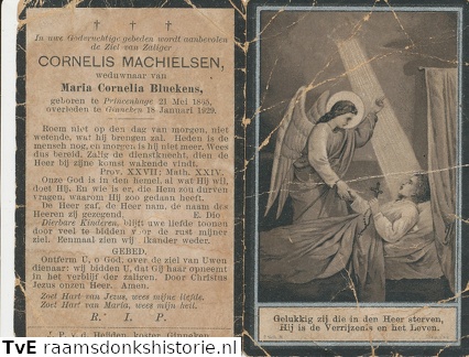 Cornelis Machielsen  Maria Cornelia Bluekens 