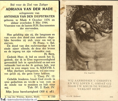 Adriana van der Made Antonius van den Diepstraten