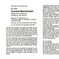 Corneel Marcelissen Cornelia van Gestel