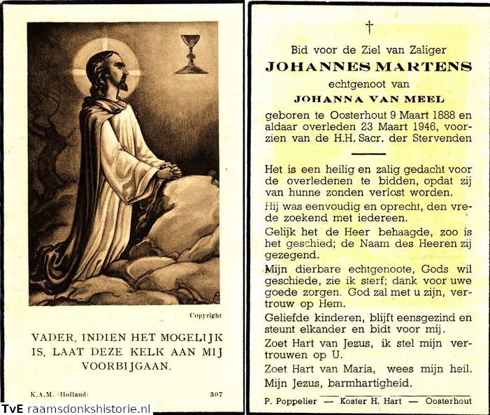 Johannes Martens Johanna van Meel