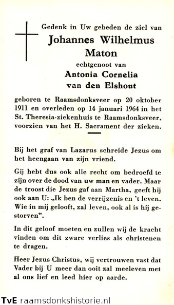Johannes Wilhelmus Maton Antonia Cornelia van den Elshout