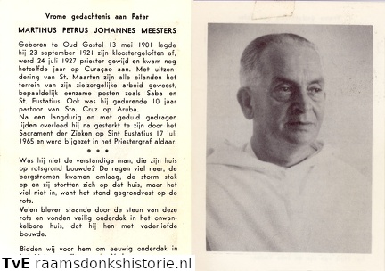Martinus Petrus Johannes Meesters priester