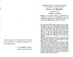 Antonie van Meggelen Adriana Thijssen