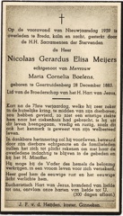 Nicolaas Gerardus Elisa Meijers Maria Cornelia Boelens