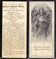 Johanna Alegonde Menne Geradus Knoop Johannes van der Poel