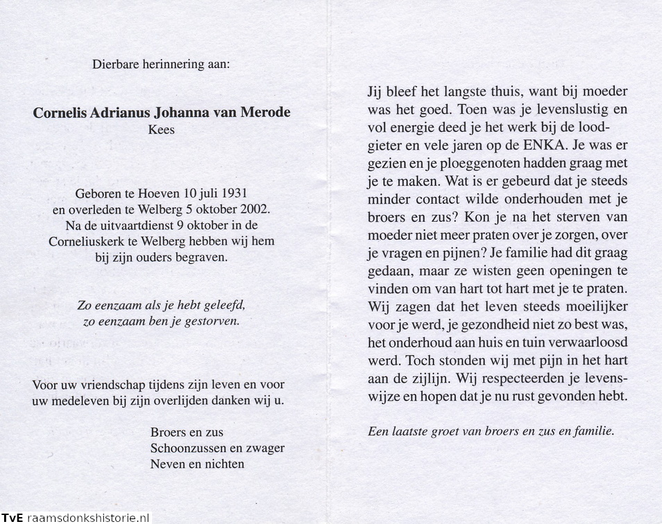 Cornelis Adrianus Johanna van Merode
