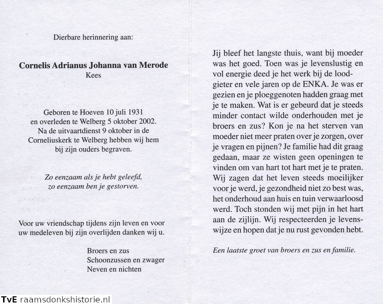 Cornelis Adrianus Johanna van Merode