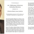 Alphonsus Johannes Gerardus Mertens Johanna Maria Anna Andries