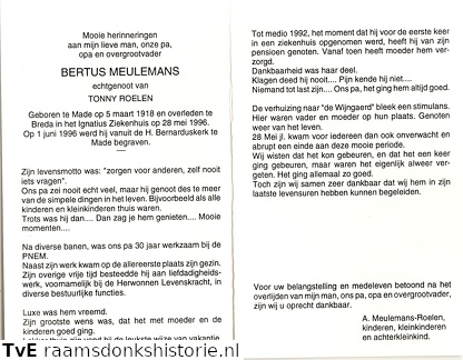 Bertus Meulemans Tonny Roelen