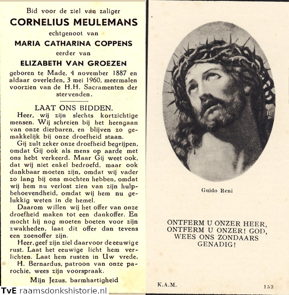 Cornelius Meulemans Maria Catharina Coppens Elizebeth van Groezen