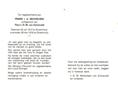 Fran J.A. Michilesen Thea J.D.M. van Zonneveld