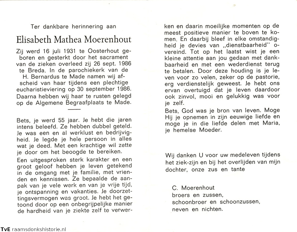 Elisabeth Mathea Moerenhout