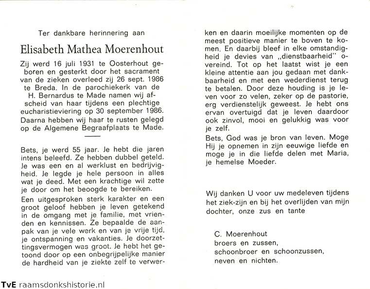 Elisabeth Mathea Moerenhout