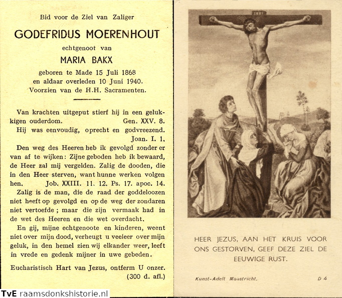 Godefridus Moerenhout Maria Bakx